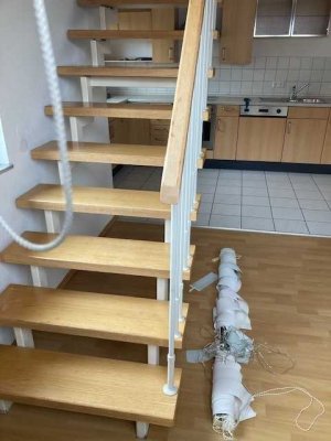 Geschmackvolle, vollständig renovierte 2,5-Raum-Maisonette-Wohnung mit Balkon in Bermatingen