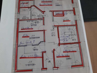 Schöne 2,5-Zimmer-Wohnung mit Terrasse und Einbauküche in Lohra