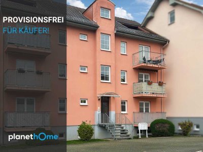 Provisionsfrei für Käufer: Vermietete 1-Zimmer-Wohnung in ruhiger Lage von Weida