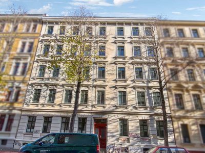 Stilvolle Dachgeschosswohnung als Kapitalanlage mit Dachloggia in Leipzig/Volkmarsdorf