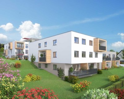 BETREUTES WOHNEN NEUBAU - 3-ZKB Wohnung mit Blick ins Grüne in Langenneufnach zu mieten