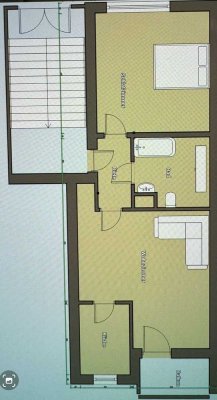 Erstbezug nach Sanierung des Bads: schöne 2-Zimmer-Wohnung mit Einbauküche und Balkon in Lingenfeld