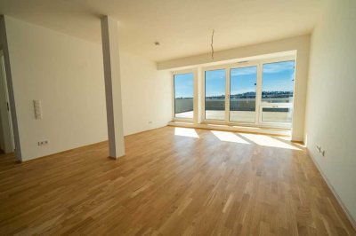 Lichtdurchflutetes 2,5 ZI - Penthouse mit großer Dachterrasse nach Süden