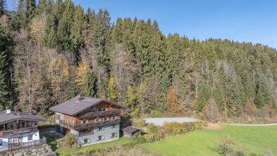 Ehemaliges "Bergbauernwirtshäusl" mit touristischer Widmung in Toplage