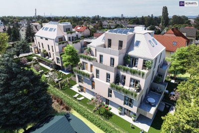 WEIHACHTSAKTION! TOP-Neubauprojekt! 3 Zimmer auf 54m² + Riesiger Balkon! Leben an naturnahen Gewässern! Ruhige Seitengasse + Luftwärmepumpe und Solaranlage + Hochwertige Ausstattung + Garage!