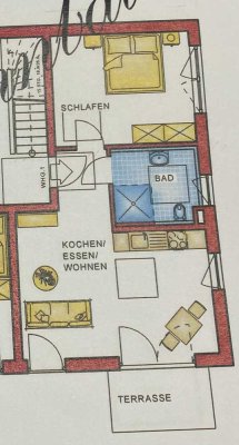 Erstbezug mit Balkon: Exklusive 2-Raum-Wohnung mit gehobener Innenausstattung in Pommelsbrunn