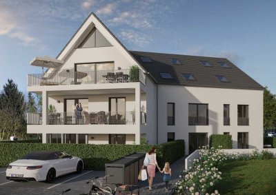 RESERVIERT WHG 3 - Barrierefreie und moderne Obergeschosswohnung mit großem Balkon