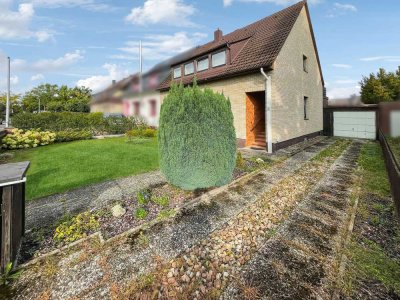 Doppelhaushälfte auf großem Grundstück in guter und ruhiger Lage von Hannover-Misburg-Anderten