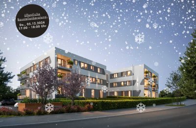 BAUSTELLENBERATUNG 05.12.2024 17 - 18 Uhr – ideal für Kapitalanleger - 2-Zimmer-Wohnung im OG