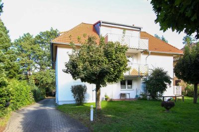 Singlewohnung mit Terrasse und Gartenanteil