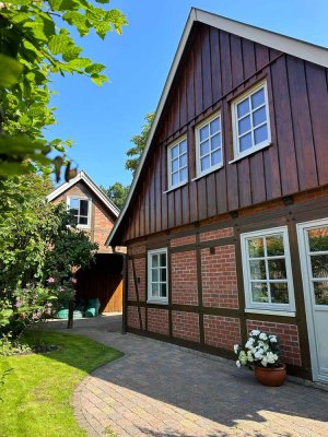 Wennebostel / Wedemark - Fachwerkhaus renoviert mit Garten und Carport