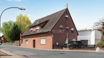 Gemütliche Erdgeschosswohnung mit überdachter Terrasse und Gartenidylle in Weyhausen