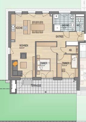 Erwarten Sie hohe Lebensqualität? Dann Neubau! (Wohnung 3.03)