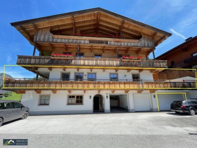 Traumhafte Aussichten in Alpbach/Inneralpbach - Luxuriöse Etagenwohnung mit 2 Terrassen, Balkon und mit wunderbaren Bergblicken