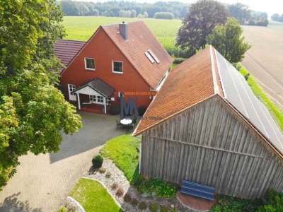 Modernisierter Resthof in Alleinlage + 4 ha Pachtoption zu verkaufen