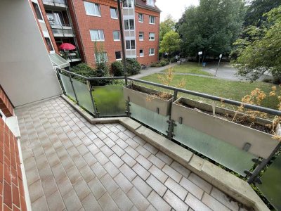 Schöne renovierte 1-Zimmer Wohnung mit Balkon in super Lage!