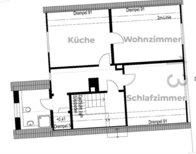 Ruhige 2-Zimmer-Wohnung in Solingen Wald