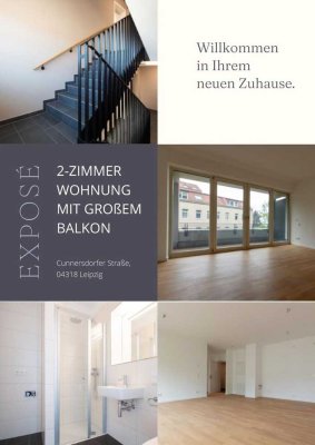 Nachmieter für eine Stilvolle 2-Zimmer-Wohnung mit Balkon in Leipzig