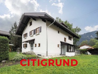 Oberau bei Garmisch - Sanierte 3-Zimmer-Wohnung mit Balkon und Gemeinschaftsgarten - BT: 24.11.2024