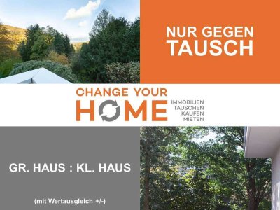 Dieses 2-GENERATIONEN-HAUS gegen IHR HAUS (mit Wertausgleich +/-)