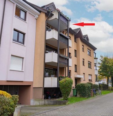 Attraktive Kapitalanlage zum späteren Selbstbezug – 
2-Zimmer-DG-Wohnung in Freiburg-Zähringen