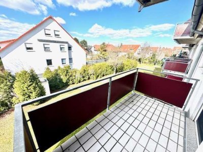 2 ZKB-Wohnung mit zwei Balkonen im schönen Seckenheim