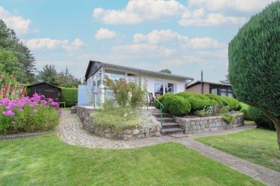 Charmanter 2-Zi.-Bungalow in idyllischer Feldrandlage – Ihr perfektes Wochenendhaus