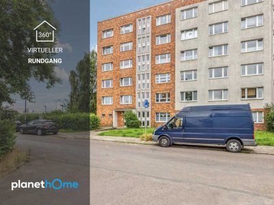 Vorteilhaft geschnittene 4-Raum-Wohnung mit Loggia und guter Anbindung in Rostock-Lütten Klein