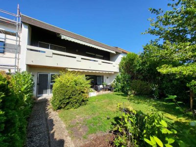 Modernisiertes Reihenhaus mit Garten und Blick über das Murgtal