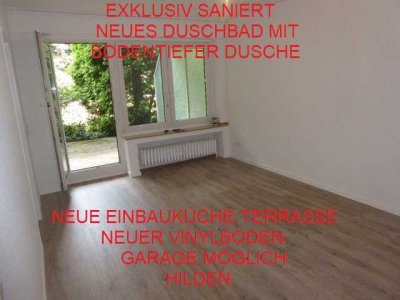 EXKLUSIV SANIERT NEUES DUSCHBAD MIT BODENTIEFER DUSCHE NEUE EBK TERRASSE NEUER VINYLBODEN HILDEN