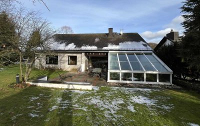 Einfamilienhaus mit unverbaubarem Blick