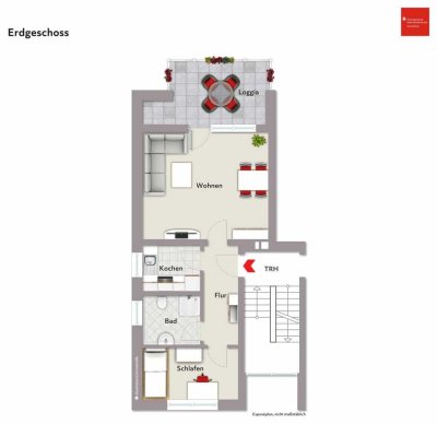 Ruhig gelegene Erdgeschosswohnung in Bokel, Halle (Westf.)