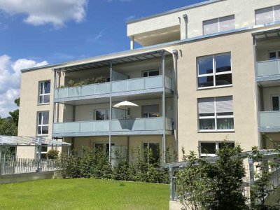 Wohnen mit Neubaukomfort, großem Terrassenbalkon u. 2 Bädern