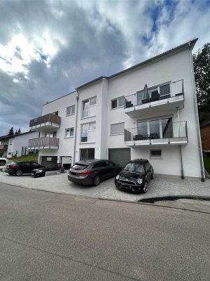 Neubau 3-Zimmer-Wohnung barrierefrei mit Balkon in Feldrandlage