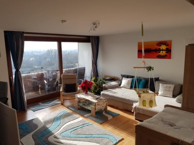 Schöne 2 Zimmer Wohnung mit Aussicht ins Gebirge