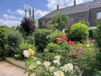 RESERVIERT - Traumwohnung für Gartenliebhaber mit 110 qm Garten + Garage