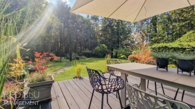 Idyllisches, freistehendes Einfamilienhaus am Waldrand