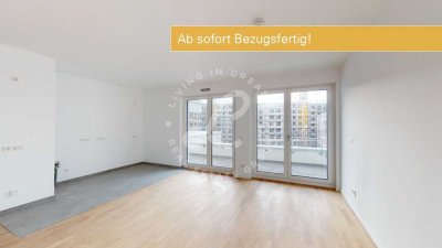 KLEYERS | Leben in Frankfurt: Stilvolle 3-Zi.-Wohnung mit Wohnküche und großer Dachterrasse