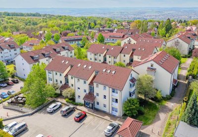 Großzügige 2-Raumwohnung mit Süd-Terrasse * EG * TG-SP * Bad m. Wanne * ruhige Lage * TOP *