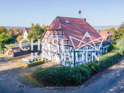 Idyllisches Zwei-/Dreifamilienhaus in Waldrandlage - Wohnen oder Vermieten in Hameln, Bannensiek!