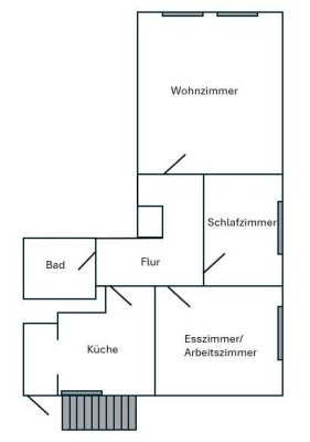 Gepflegte 3-Zimmer-Souterrain-Wohnung mit Gartennutzung und Pool in Niederkassel