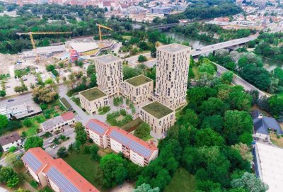 Charmante 1-Zimmer-Wohnung mit Blick über Ingolstadt