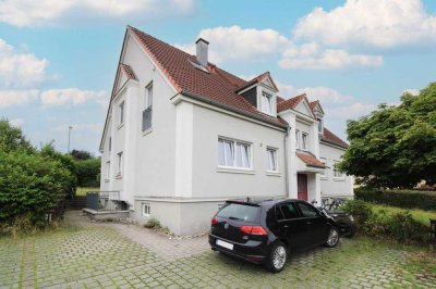 Gepflegte 2-Zimmer-Wohnung mit Terrasse, Stellplatz und Gemeinschaftsgarten in Scheßlitz