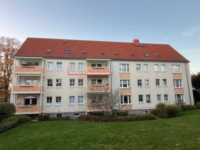 Wohnen im Grünen und dies mitten Glauchau...Schöne 3 Zimmer Wohnung! mit Balkon!