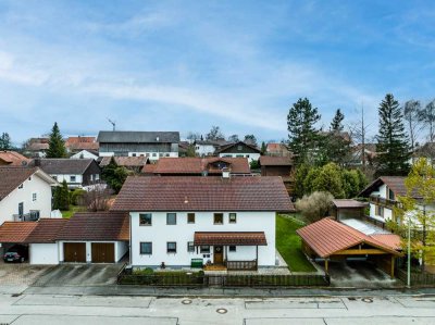 Topgepflegtes Zweifamilienhaus mit großem Südgarten in Dießen -OT Dettenschwang