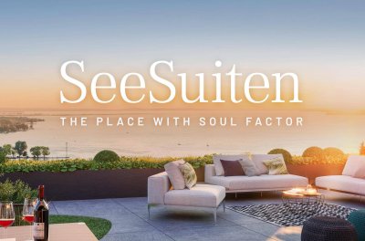 " SeeSuite BREGENZ " in Terrassenvilla über dem Bodensee