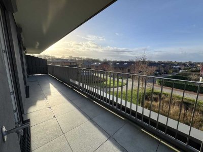 Moderne 3-Zimmer-Staffelgeschosswohnung mit Dachterrasse, Aufzug u. Tiefgarage.