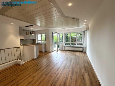 Stilvoll modernisierte 3-Zimmer Maisonette Wohnung mit Garten!