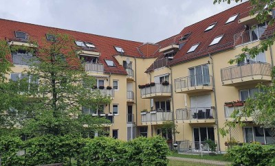 Markkleeberg - ruhige 1-Zimmer-Wohnung mit  Balkon und Stellplatz in Traumlage