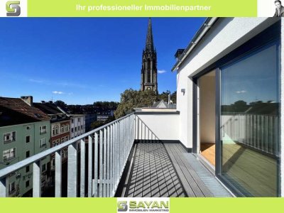 SAYAN IMMOBILIEN - Kwartier Latäng / Neubau-Penthouse inkl. Küche, 3 Balkonen & eigenem Aufzug -